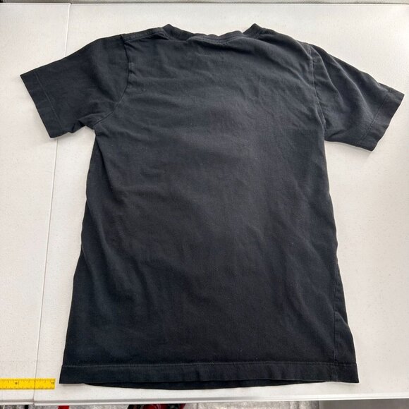 Nike Youth Black Tee "Be A Beast" Gold Graphic Short Sleeve Cotton Shirt M - Picture 6 of 7